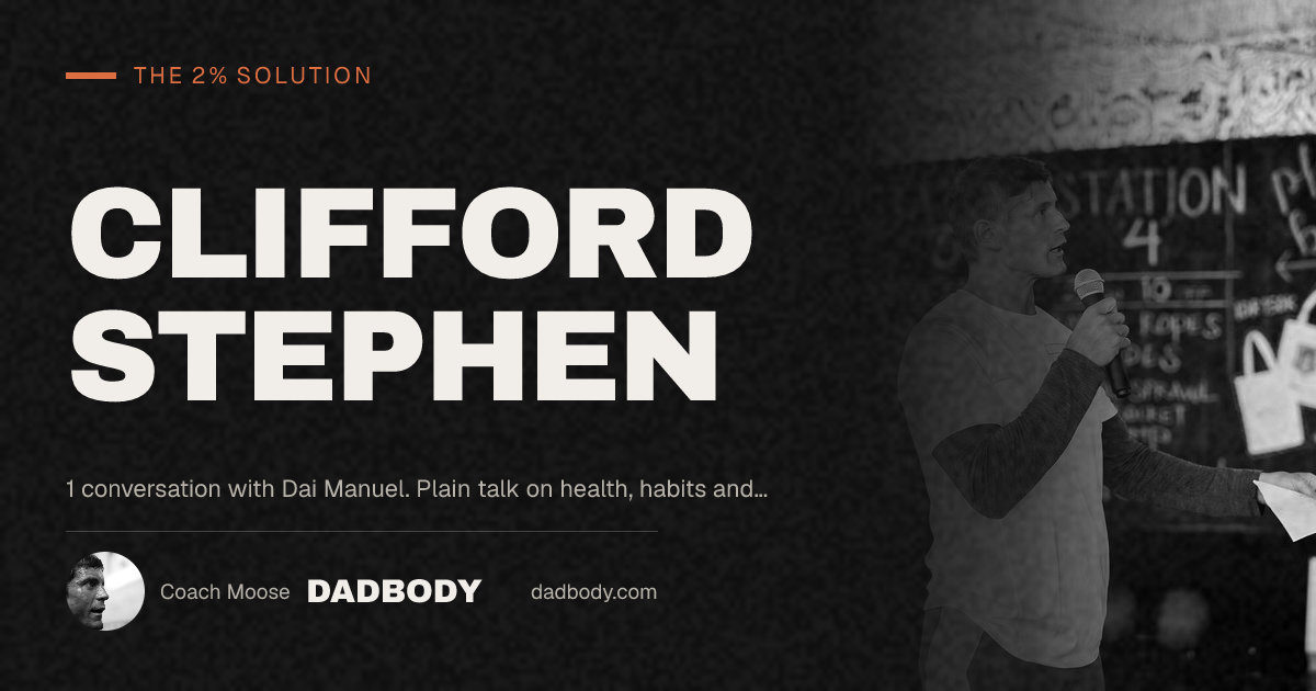 Clifford Stephen on The 2% Solution